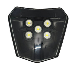 LED HEADLIGHT V1 SMOKED - Thebrapshop