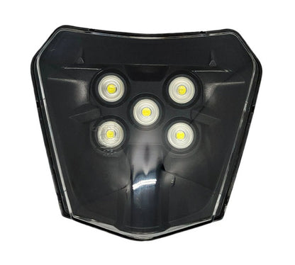 LED HEADLIGHT V1 SMOKED - Thebrapshop