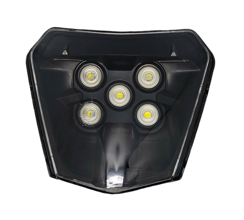 LED HEADLIGHT V1 SMOKED - Thebrapshop