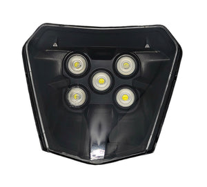LED HEADLIGHT V1 SMOKED - Thebrapshop