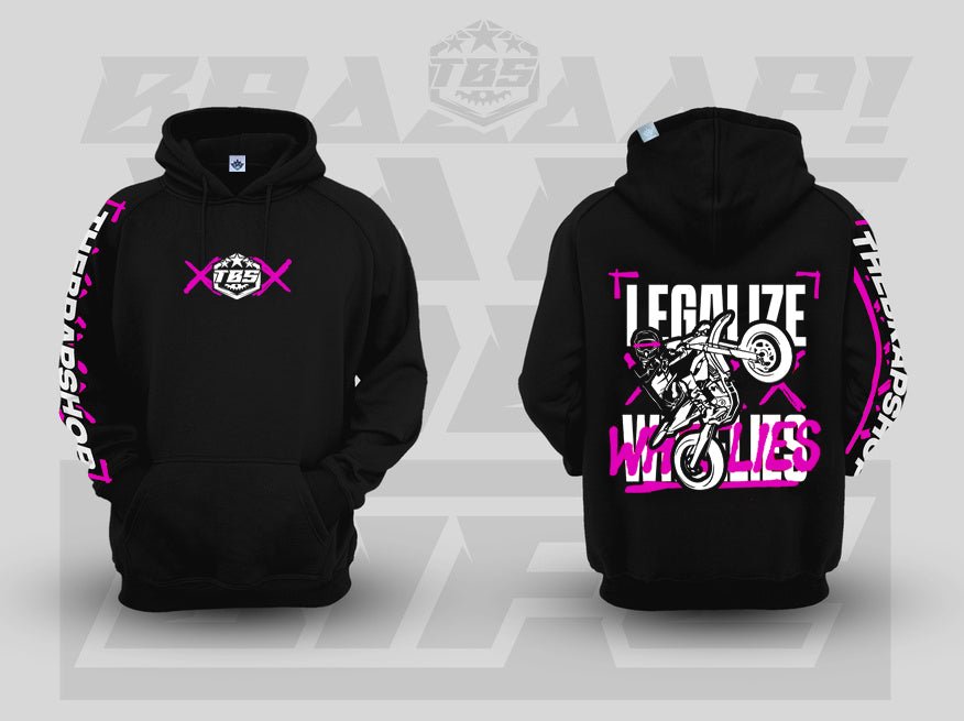LEGALIZE WHEELIES HOODIES - Thebrapshop
