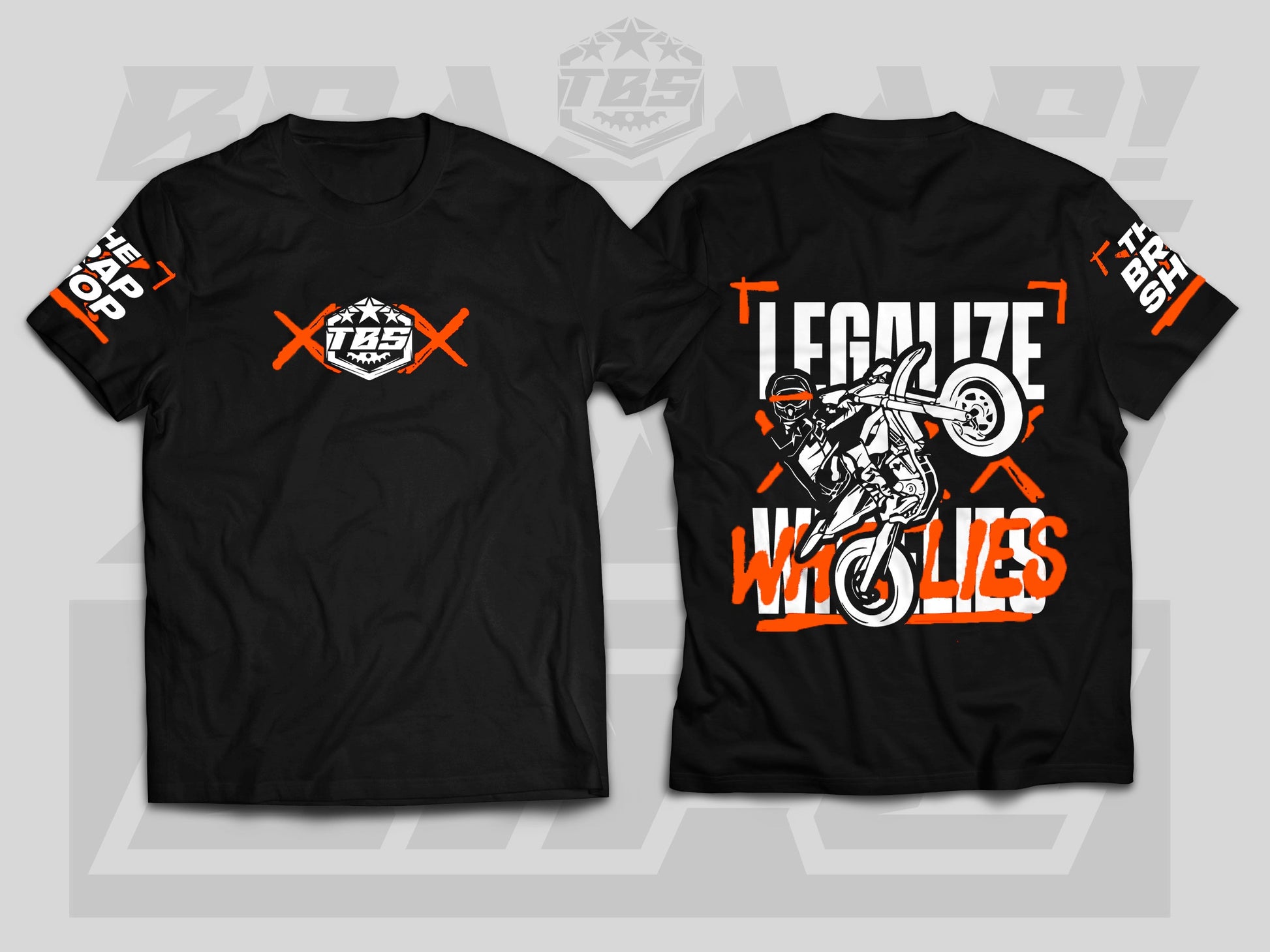 LEGALIZE WHEELIES T-SHIRTS - Thebrapshop
