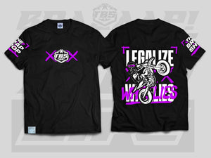 LEGALIZE WHEELIES T-SHIRTS - Thebrapshop