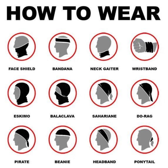 MULTI-FUNCTIONAL BANDANAS - Thebrapshop