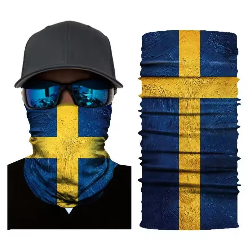 MULTI-FUNCTIONAL COUNTRY FLAG BANDANAS - Thebrapshop