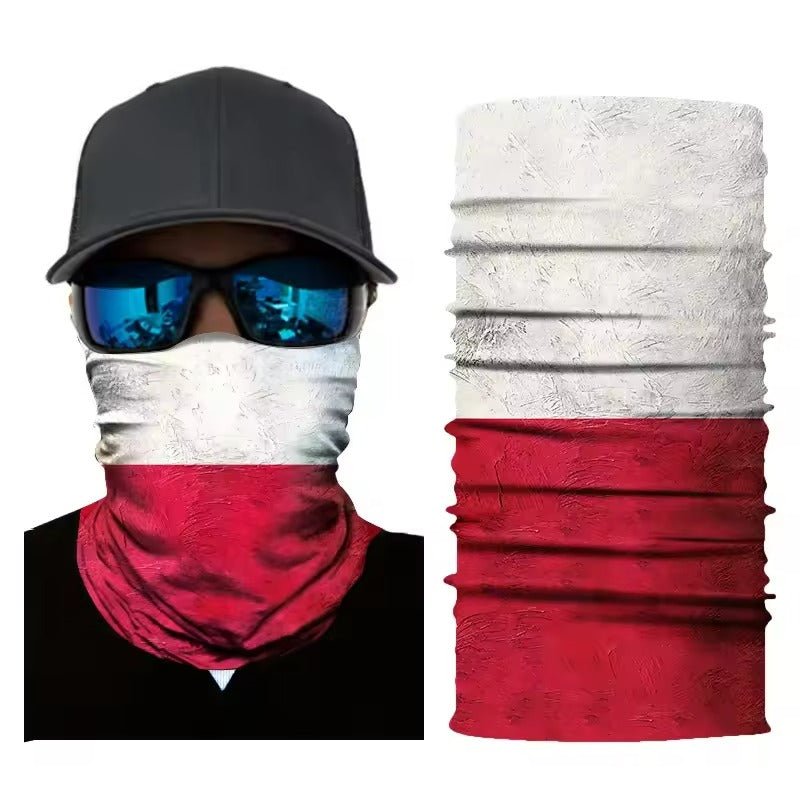 MULTI-FUNCTIONAL COUNTRY FLAG BANDANAS - Thebrapshop