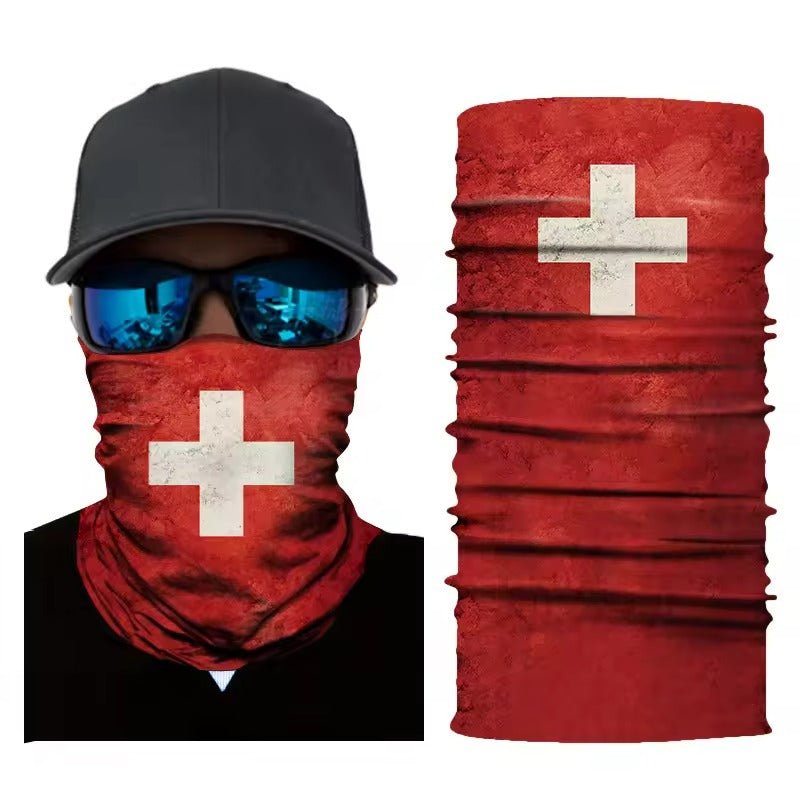 MULTI-FUNCTIONAL COUNTRY FLAG BANDANAS - Thebrapshop
