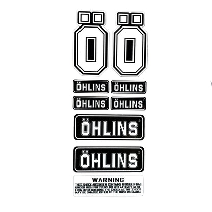 ÖHLINS HOLO./REFLECTIVE STICKER PACK - Thebrapshop