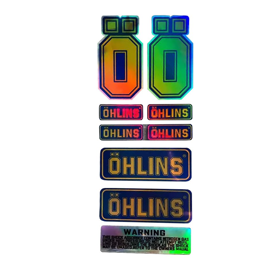 ÖHLINS HOLO./REFLECTIVE STICKER PACK - Thebrapshop