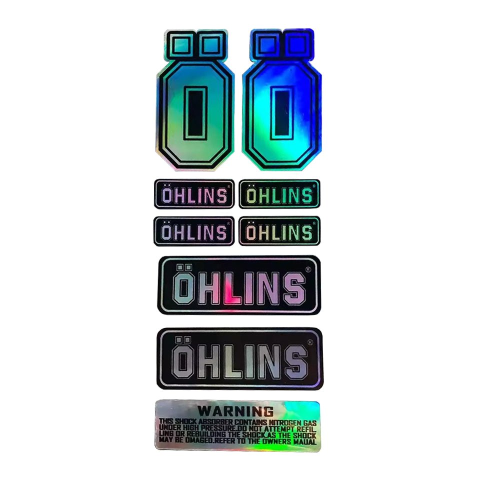 ÖHLINS HOLO./REFLECTIVE STICKER PACK - Thebrapshop