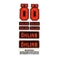 ÖHLINS HOLO./REFLECTIVE STICKER PACK - Thebrapshop
