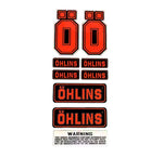 ÖHLINS HOLO./REFLECTIVE STICKER PACK - Thebrapshop