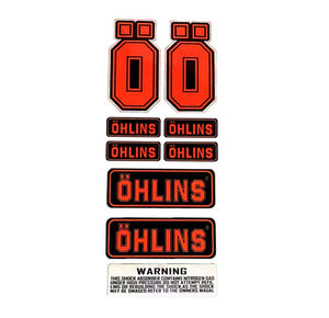 ÖHLINS HOLO./REFLECTIVE STICKER PACK - Thebrapshop