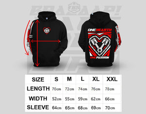 ONE HEART HOODIES - Thebrapshop