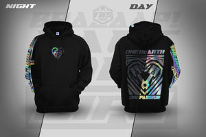 ONE HEART HOODIES - HOLOGRAPHIC EDITION - Thebrapshop