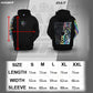 ONE HEART HOODIES - HOLOGRAPHIC EDITION - Thebrapshop