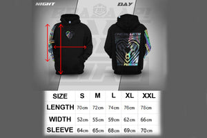 ONE HEART HOODIES - HOLOGRAPHIC EDITION - Thebrapshop