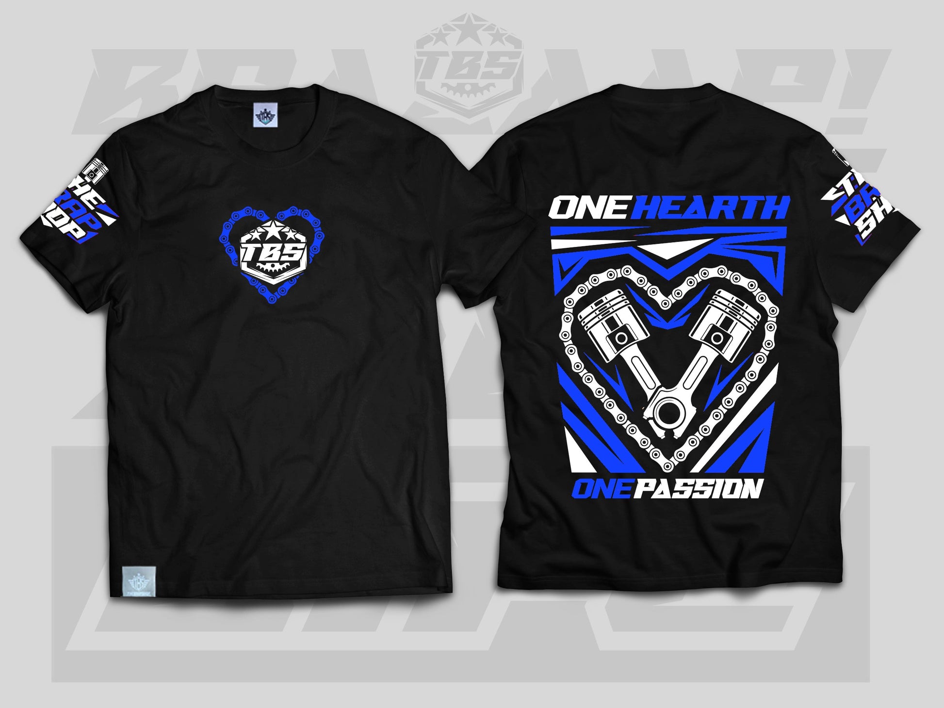 ONE HEART T-SHIRTS - Thebrapshop