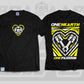 ONE HEART T-SHIRTS - Thebrapshop