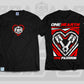 ONE HEART T-SHIRTS - Thebrapshop