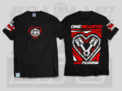 ONE HEART T-SHIRTS - Thebrapshop