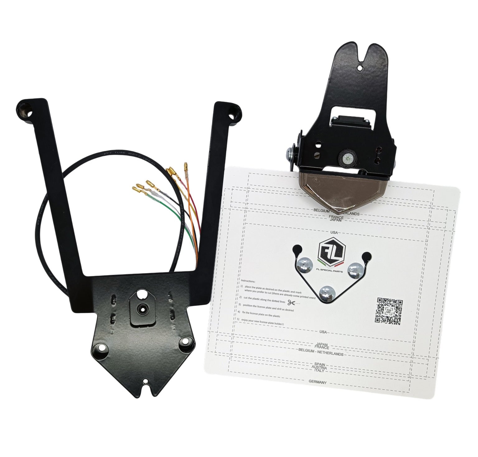 QUICK RELEASE RETRACTABLE PLATE HOLDER - Thebrapshop
