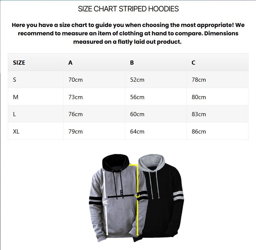 RACE YOUR LIFE! - GREY STRIPED HOODIES - Thebrapshop