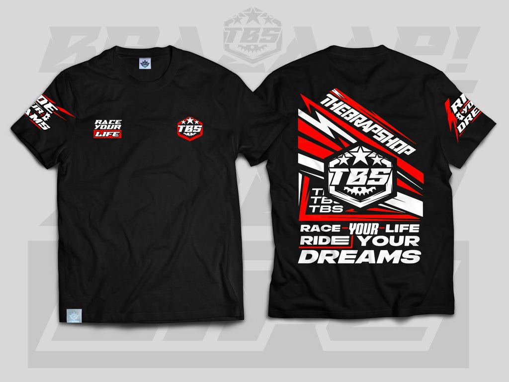 RACE YOUR LIFE T-SHIRTS - Thebrapshop