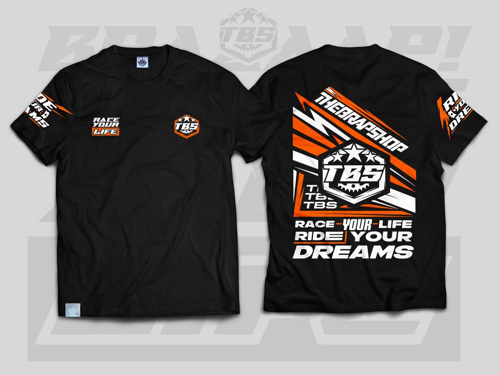 RACE YOUR LIFE T-SHIRTS - Thebrapshop