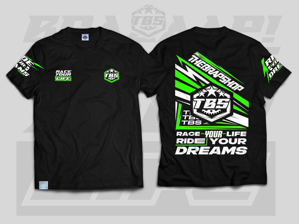 RACE YOUR LIFE T-SHIRTS - Thebrapshop