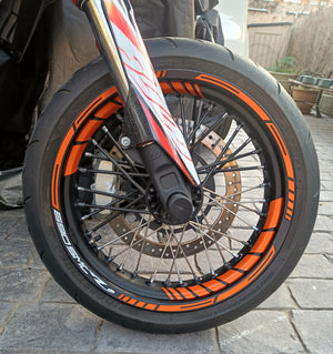 REFLECTIVE RIMS STICKERS KIT 17" - Thebrapshop