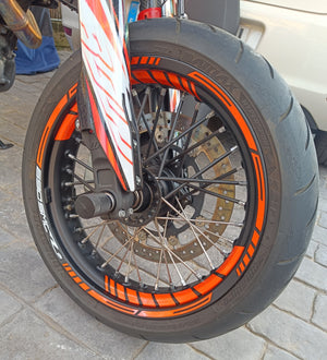 REFLECTIVE RIMS STICKERS KIT 17" - Thebrapshop