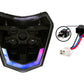 RGB LED HEADLIGHT V2 SMOKED - Thebrapshop