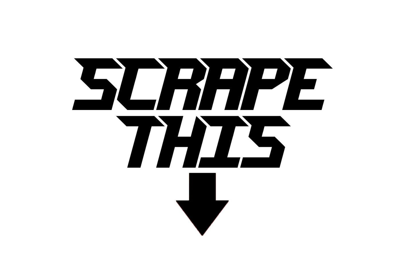 SCRAPE THIS STICKERS - Thebrapshop