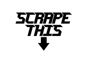 SCRAPE THIS STICKERS - Thebrapshop