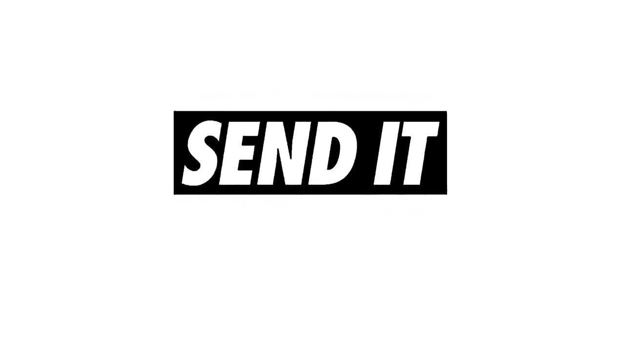 SEND IT STICKERS - Thebrapshop