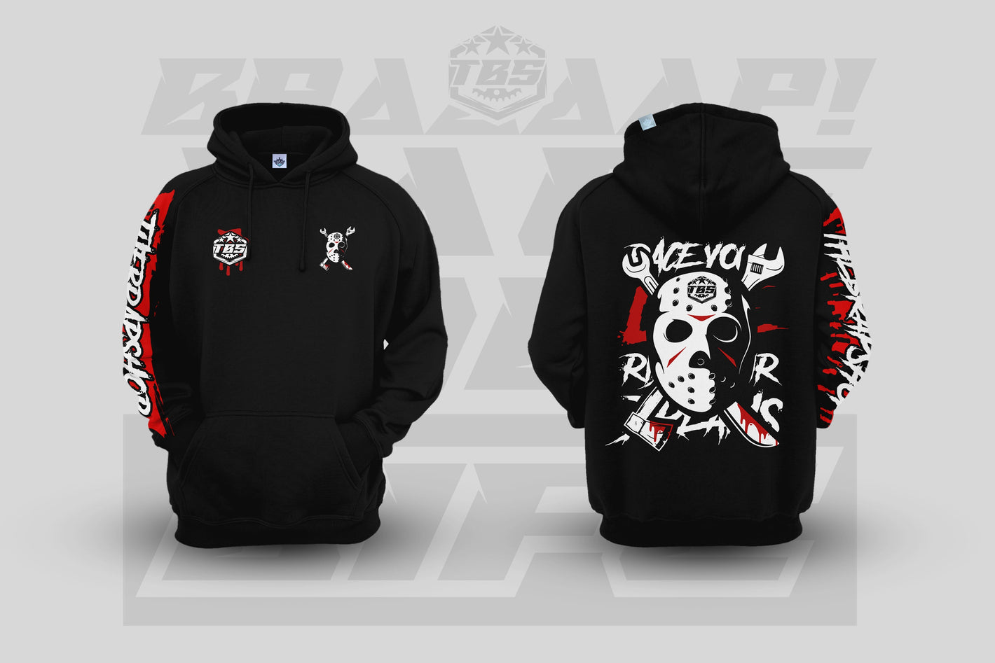 SPOOKY EDITION HOODIE - Thebrapshop