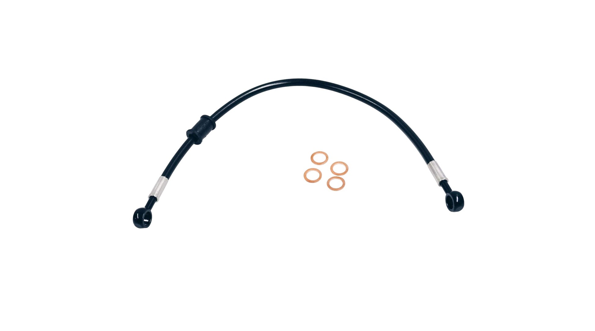 STEEL BRAIDED BRAKE LINE 40cm - Thebrapshop