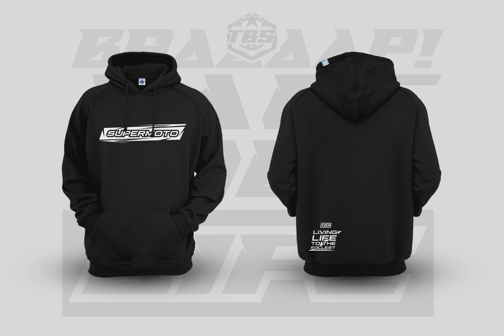 SUPERMOTO HOODIES - REFLECTIVE EDITION - Thebrapshop