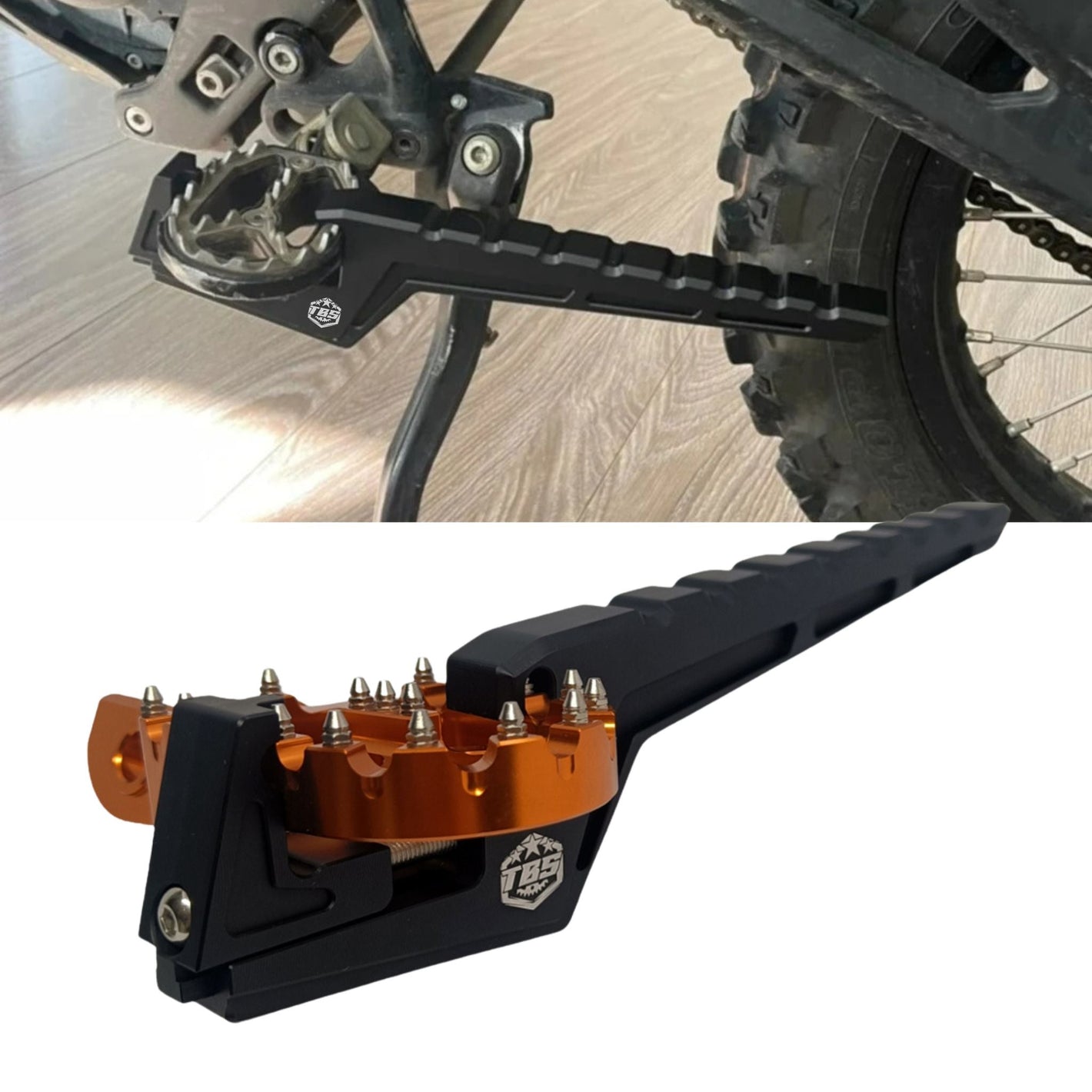 TBS UNIVERSAL PASSENGER FOOTPEGS - Thebrapshop