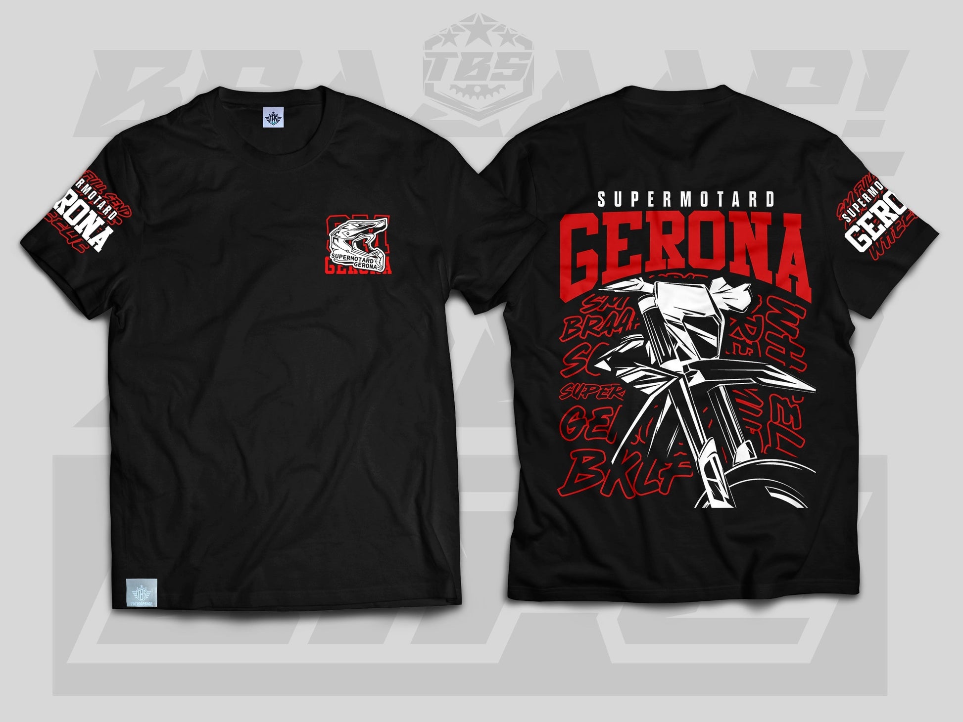 TBS x SM GERONA T-SHIRTS - Thebrapshop