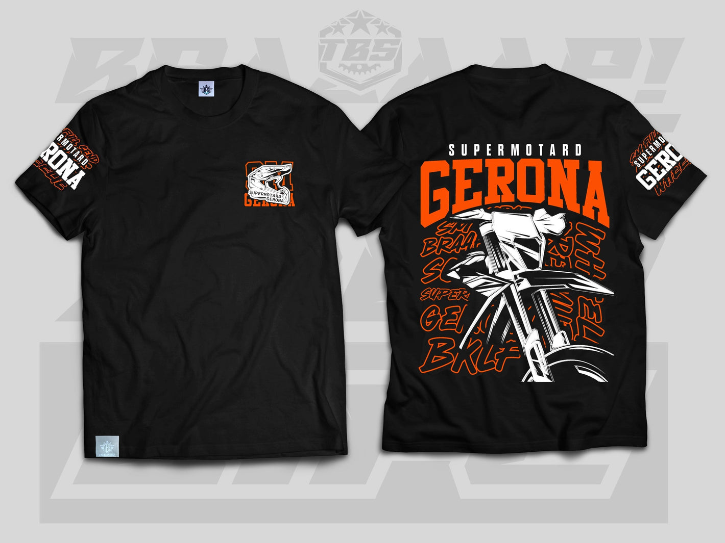TBS x SM GERONA T-SHIRTS - Thebrapshop