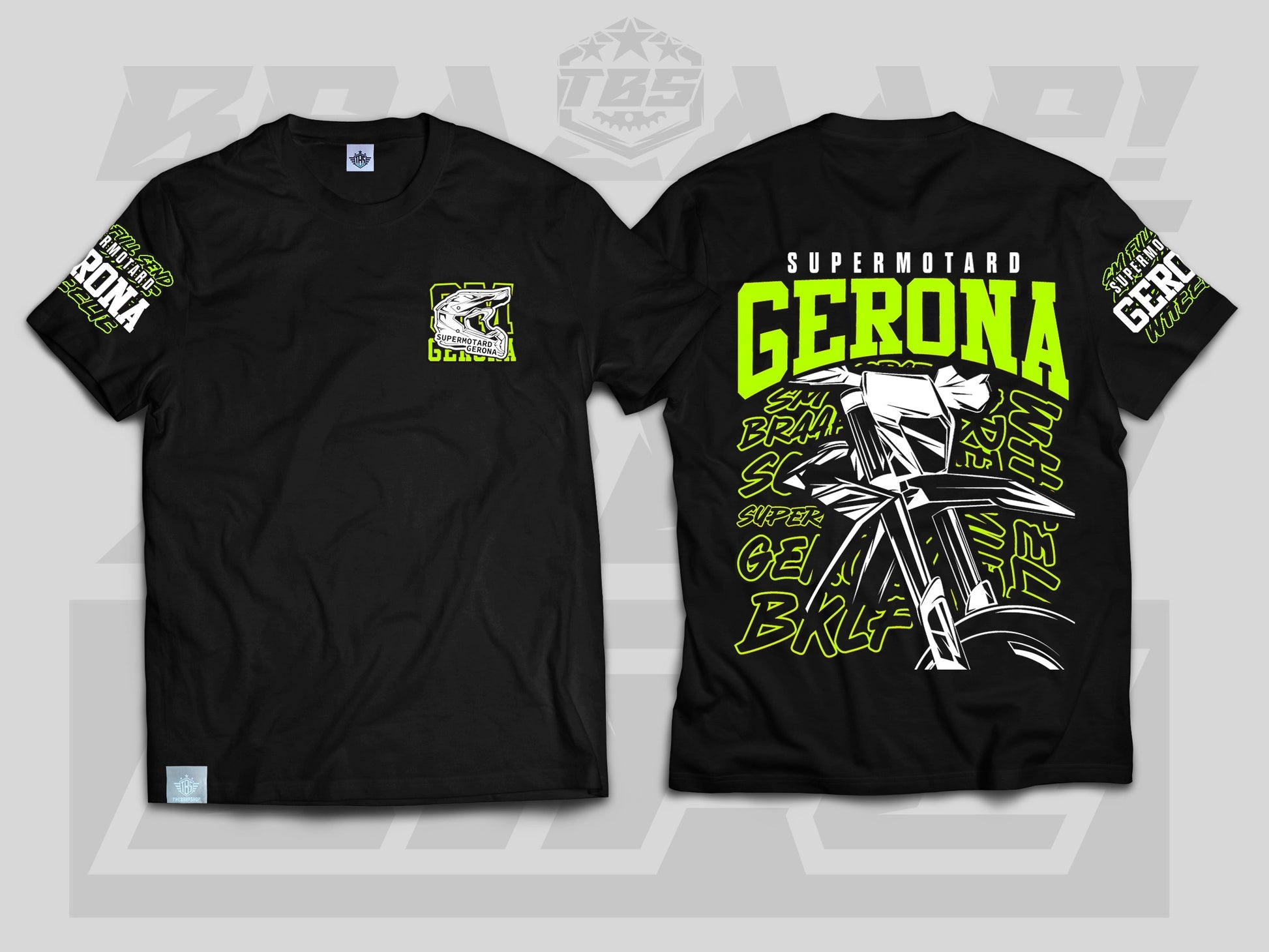 TBS x SM GERONA T-SHIRTS - Thebrapshop