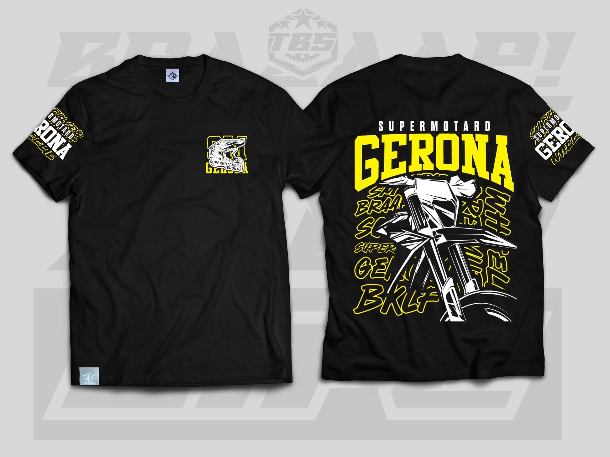 TBS x SM GERONA T-SHIRTS - Thebrapshop