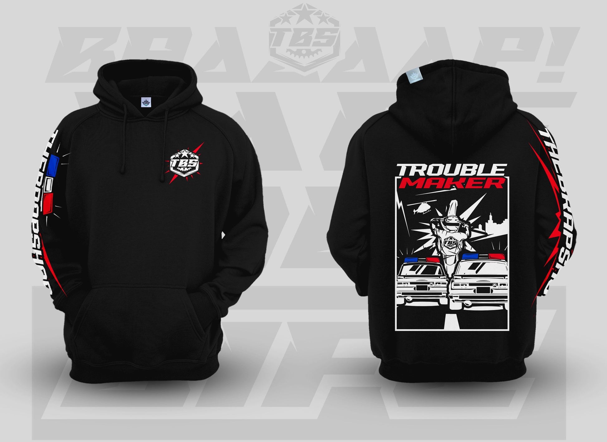 TROUBLEMAKER HOODIES - Thebrapshop