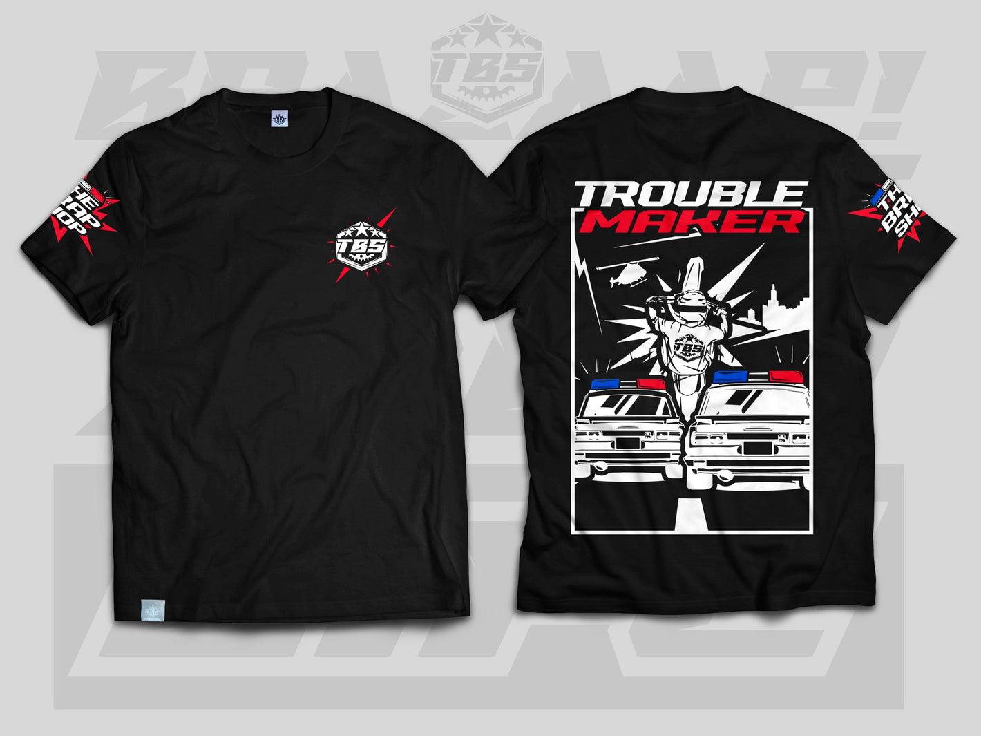 TROUBLEMAKER T-SHIRTS - Thebrapshop