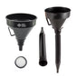 UNIVERSAL OIL/FUEL FLEXIBLE FUNNEL+FILTER - Thebrapshop