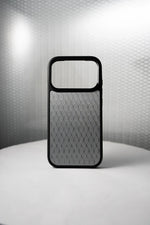 WHITE IPHONE HONEYCOMB ALUFIBER PHONE CASE - Thebrapshop