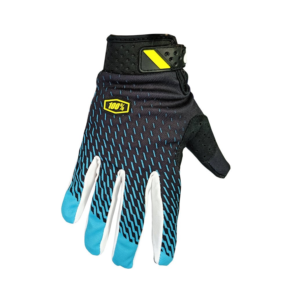 100% ITRACK HANDSCHUHE BLAU/SCHWARZ