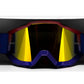 100% RED/BLUE GOGGLES - Thebrapshop